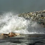 Ισχυροί βοριάδες με ριπές που άγγιξαν τα 100 χιλιόμετρα στην Τήνο το Σάββατο