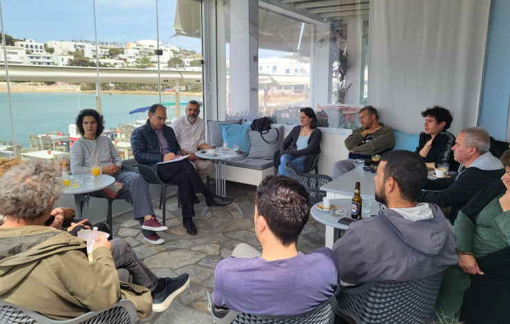 Συνάντηση Μπιζά με Επιχειρηματίες στο Πίσω Λιβάδι