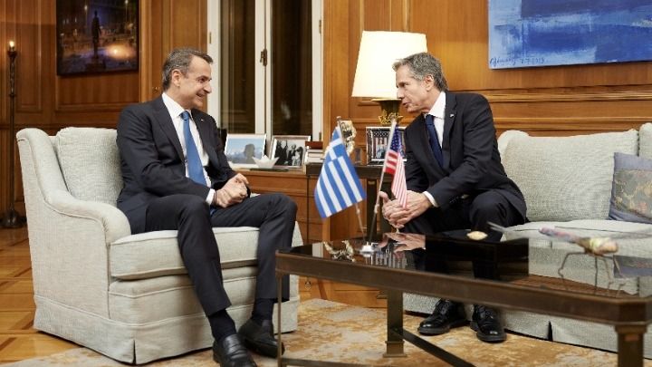 Συγχαρητήρια του Άντονι Μπλίνκεν στον Κυριάκο Μητσοτάκη