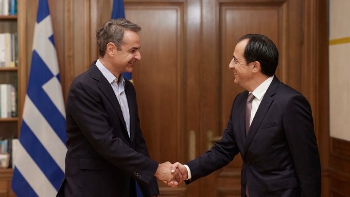 Επίσκεψη του Κυρ. Μητσοτάκη στη Λευκωσία - Το Κυπριακό στο επίκεντρο της συνάντησης με τον Ν. Χριστοδουλίδη