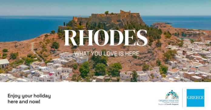Rhodes, What you Love is Here:
Στον αέρα παγκόσμια καμπάνια για τη Ρόδο