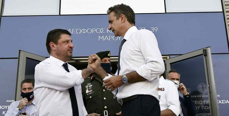Σήμερα στις 14:00 η συνάντηση του Μητσοτάκη με Χαρδαλιά - Με το βλέμμα στο μέλλον ο Γ. Πατούλης