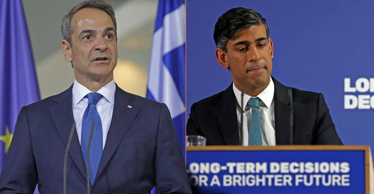 Μητσοτάκης – Σούνακ: Το παρασκήνιο μιας συνάντησης που δεν έγινε