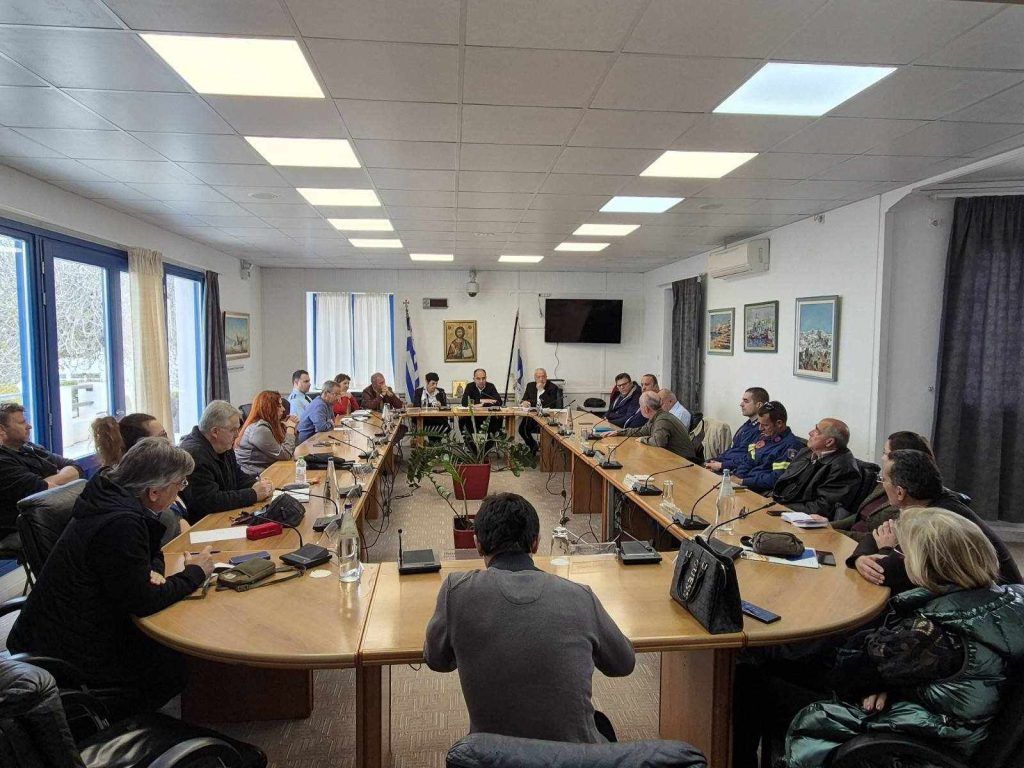 Σύσκεψη Εργασίας με τον Βουλευτή Κυκλάδων Μάρκο Καφούρο