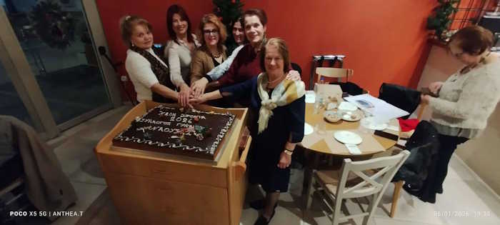 Κοπή της Πρωτοχρονιάτικης Πίτας από τον Σύλλογο Γυναικών Νάουσας Πάρου