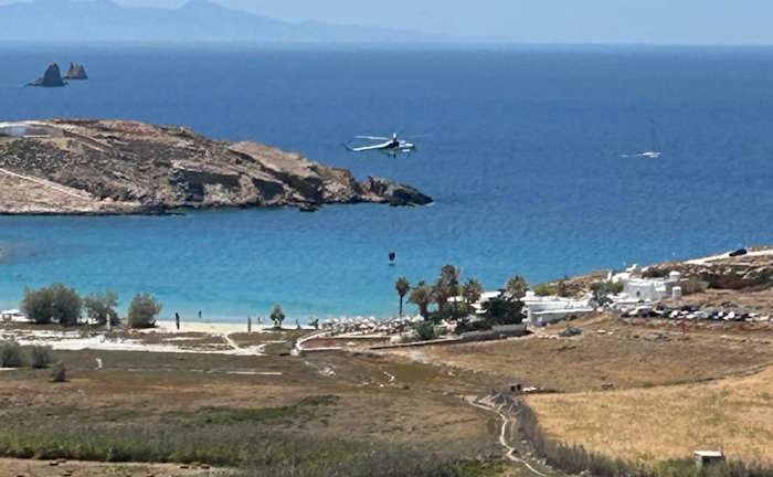 Φωτιά στο Καμπί Πάρου