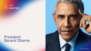 O Barack Obama στο SNF Nostos Conference 2023 του Ιδρύματος Σταύρος Νιάρχος (ΙΣΝ)