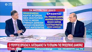 Xατζηδάκης: Τί θα πάρουν όσοι δεν είδαν αύξηση στις συντάξεις