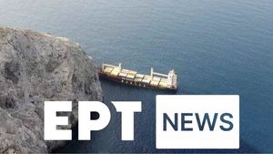 Συναγερμός - Τήλος: Τουρκικό φορτηγό πλοίο προσάραξε στο νησί