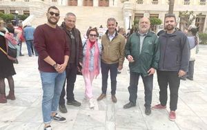 Υποψήφιοι του ΣΥΡΙΖΑ στη Σύρο για τις εκδηλώσεις για την Εργατική Πρωτομαγιά