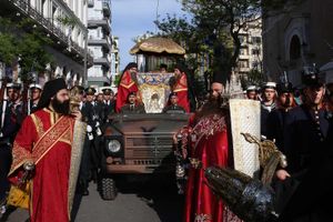 Στην Αθήνα η εικόνα της Παναγίας «Άξιον Εστι»