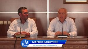 Μάρκος Καφούρος, υποψήφιος βουλευτής ΝΔ Κυκλάδων από τη Νάξο: Κρίσιμη η εκλογική μάχη