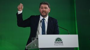 Live η κεντρική ομιλία του Νίκου Ανδρουλάκη στην Αθήνα