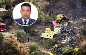 Ανείπωτος θρήνος στο Παλαιό Αγιονέρι για τον Ανθυποσμηναγό Περικλή Στεφανίδη