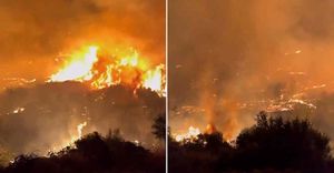 Φωτιά στη Ρόδο: Στις φλόγες τα Λάερμα - Κάηκαν σπίτια