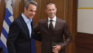 Συνάντηση του Κυριάκου Μητσοτάκη με τον πρόεδρο της ΟΥΕΦΑ