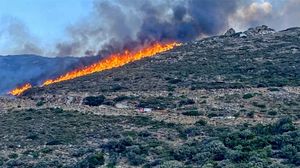 Μάχη με τις φλόγες στην Άνδρο - Η εικόνα από τα μέτωπα σε Έβρο, Ροδόπη και Πάρνηθα