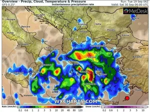 Διχάζει τους μετεωρολόγους η κακοκαιρία προς το τέλος Σεπτεμβρίου - Γιατί διαφωνούν για την έντασή της