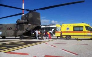 Μεταφορά ασθενών από νησιά του Αιγαίου με πτητικά μέσα της Πολεμικής Αεροπορίας