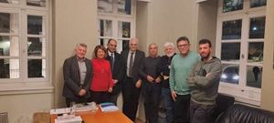 Συνάντηση αντιπροσωπείας του Δήμου Πάρου με τον προϊστάμενο της Εφορείας Αρχαιοτήτων Κυκλάδων