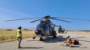 Μεταφορά ασθενών από νησιά του Αιγαίου με πτητικά μέσα της Πολεμικής Αεροπορίας