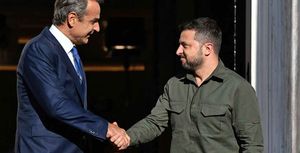Aιφνιδιαστική επίσκεψη Μητσοτάκη στην Ουκρανία - Συνάντηση με Ζελένσκι στην Οδησσό