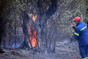 Υψηλός κίνδυνος πυρκαγιάς και στις Κυκλάδες την Τετάρτη
