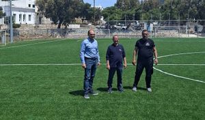 Αδειοδότηση και ολοκλήρωση αναβάθμισης του Δημοτικού Γηπέδου Ποδοσφαίρου Μάρπησσας Πάρου