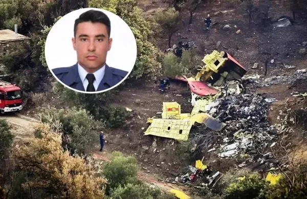 Ανείπωτος θρήνος στο Παλαιό Αγιονέρι για τον Ανθυποσμηναγό Περικλή Στεφανίδη
