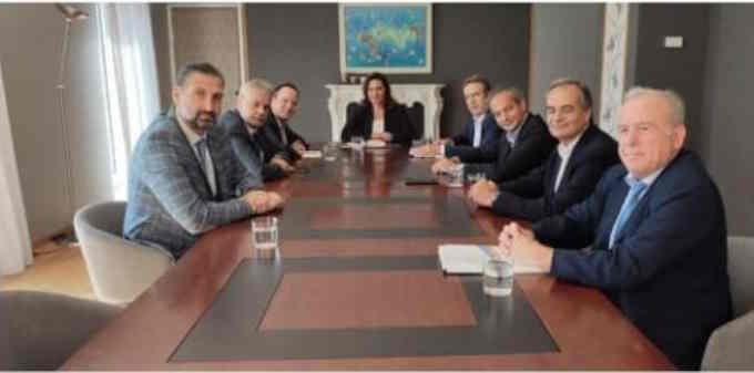 Εμποροεπαγγελματικός Σύλλογος Θήρας: Συνάντηση με την Υπουργό Τουρισμού Όλγα Κεφαλογιάννη