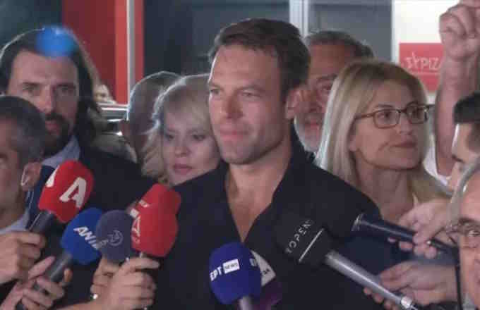 Στέφανος Κασσελάκης: «Έγινε το πρώτο βήμα για να αποκτήσει η χώρα σύντομα προοδευτική κυβέρνηση»