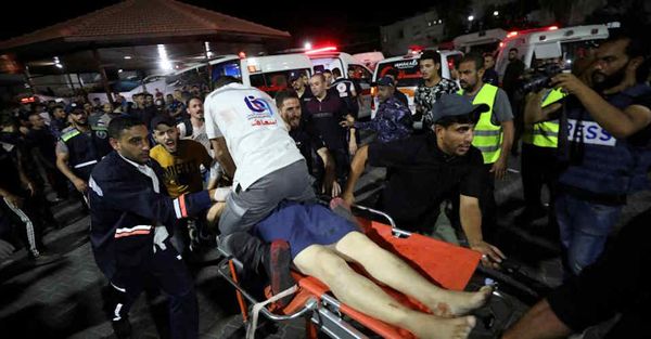 Υπουργείο Εξωτερικών: «Βαθιά οδύνη για την απώλεια ζωών από χτύπημα σε κτήριο παρακείμενο του Αγίου Πορφυρίου»