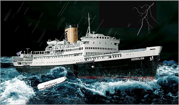 57 χρόνια από το πολύνεκρο ναυάγιο του “Ηράκλειον” στη Φαλκονέρα