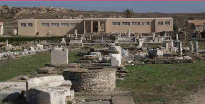Ένταξη των παρεμβάσεων αναβάθμισης αρχαιολογικού χώρου - μουσείου της Δήλου στο ΠΕΠ 2021-2027