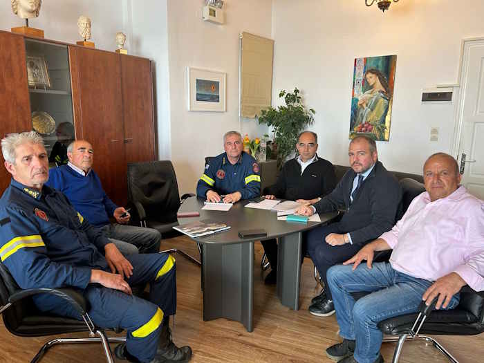 Επίσκεψη Φόρτωμα στην Πάρο με αφορμή τις καταστροφές από την κακοκαιρία