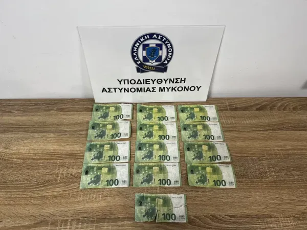 Μύκονος: Συνελήφθη 35χρονος με πλαστά χαρτονομίσματα