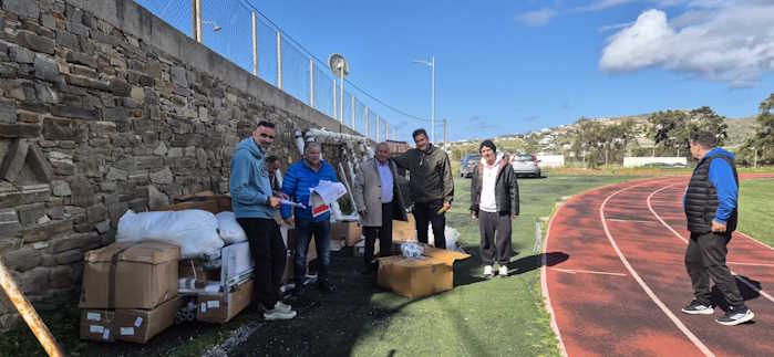 Παραλαβή και παράδοση αθλητικού υλικού